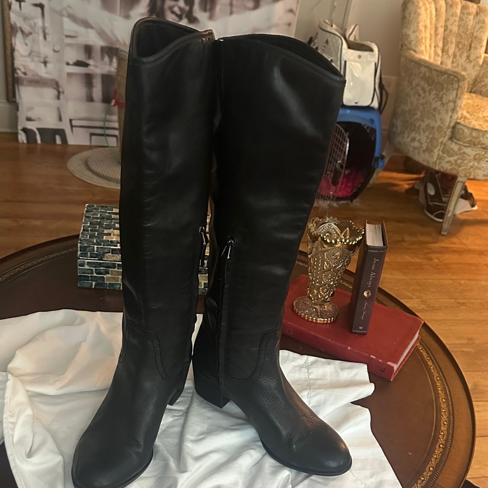 Sam Edelman Black Over the Knee Boots